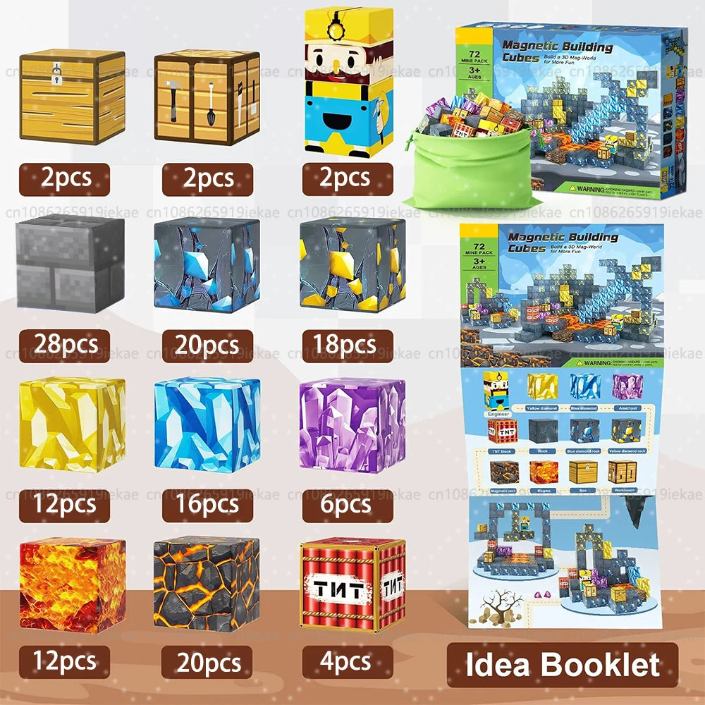 STEM - Magnetic Building Blocks Sets 