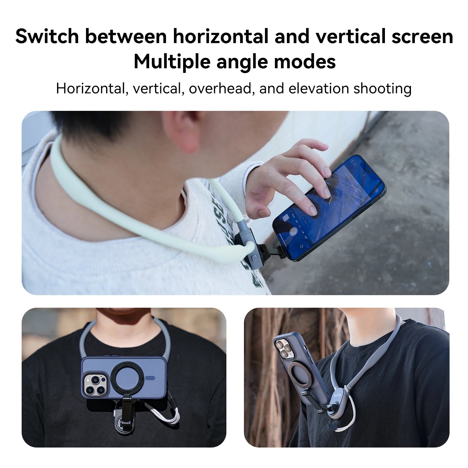 Magnetic Neck Phone Holder 