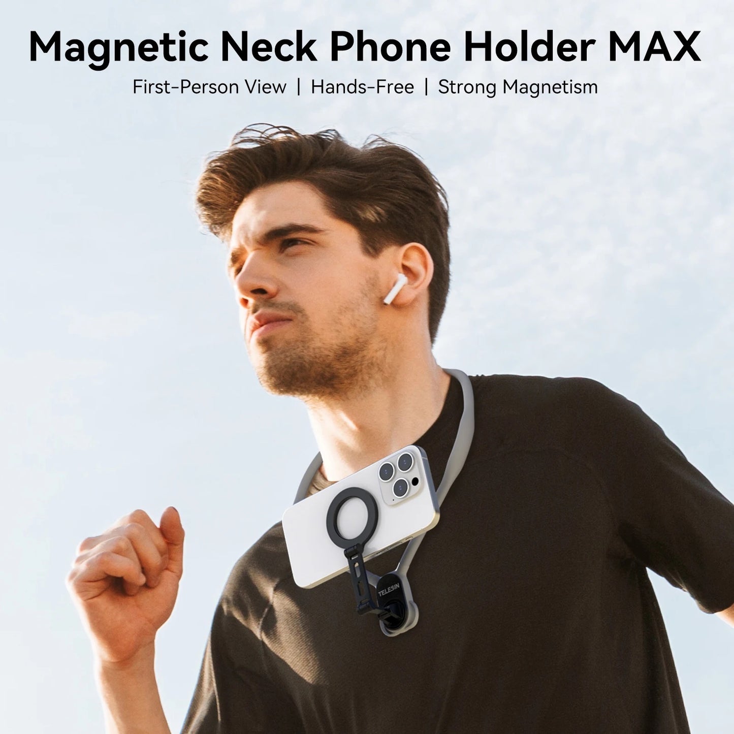 Magnetic Neck Phone Holder